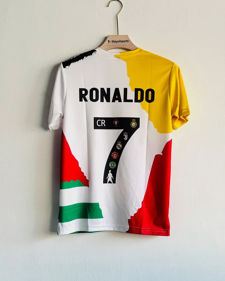 Cristiano Ronaldo Legacy Football Jersey – Multi-Club Design